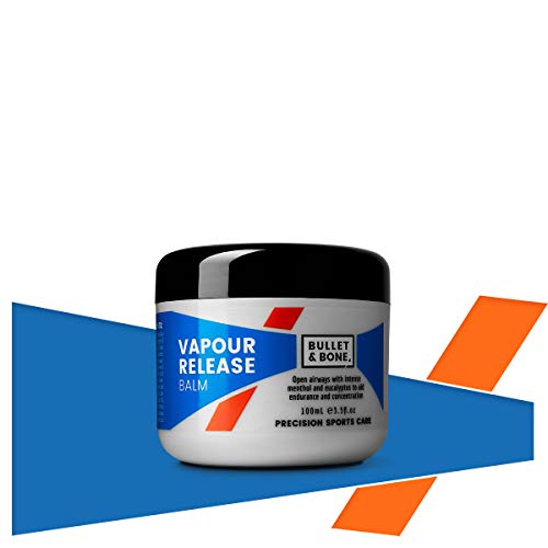 Bullet & Bone Vapour Release Balm 100ml - Soothing Muscle Relief for Athletes & Active Lifestyles - Perfect for Post-Workout Recovery & Stress Relief