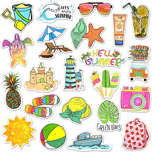 Summer Beach Stickers