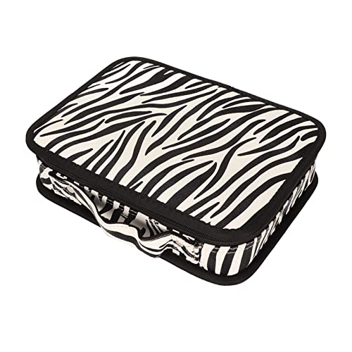 Professional Leather Hairdresser Handbag - Large Capacity Makeup & Hair Cutting Tools Organizer for Salon, Barber & Travel Use