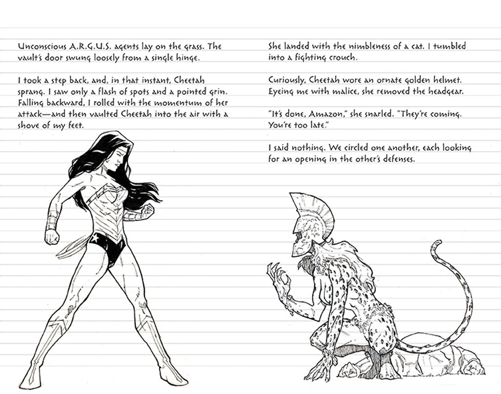 Wonder Woman Hardcover Ruled Journal - Lined Notebook for Writing, Note Taking & Journaling - Perfect for School, Office & Gift Giving - DC Comics Superhero Collection