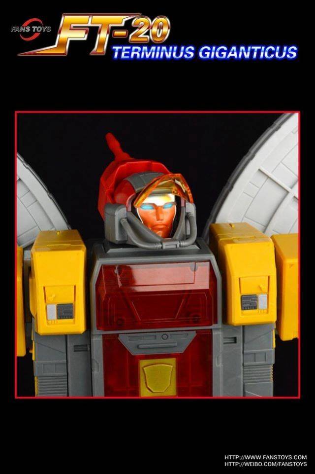 Fans Toys FT-20 Terminus Giganticus Aegis Sentinel Action Figure Set (Parts A & B) - Transformers-Style Collectible Robot Toy for Display & Battle Scenes