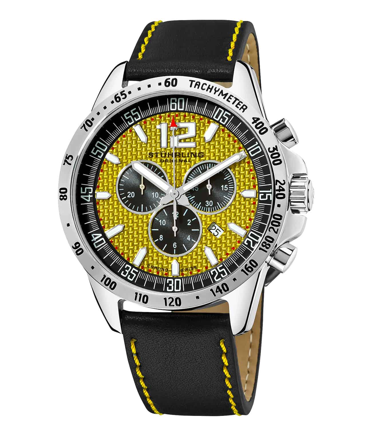 Concorso Corale 210A2 Quartz 46mm Men's Chronograph Watch - Stylish & Durable for Business, Casual & Outdoor Activities