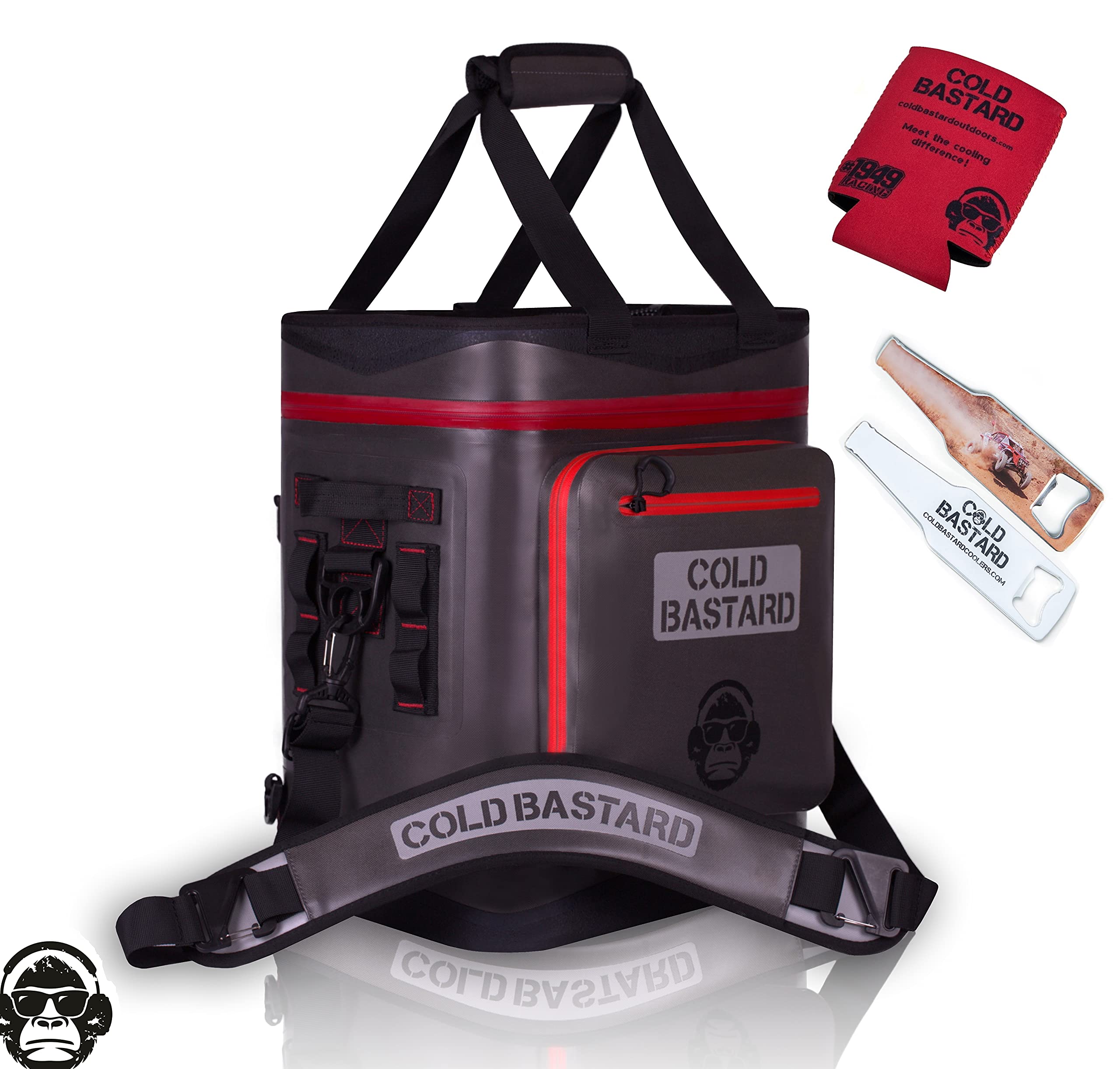 Premium Leakproof Soft Backpack Cooler - 36+ Can Capacity, Insulated & Durable for Outdoor Adventures, Beach Trips, Camping & Picnics