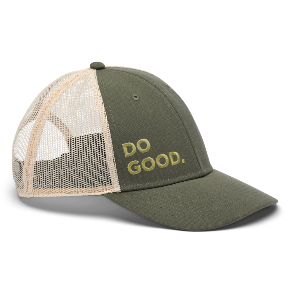 Cotopaxi Do Good Trucker Hat - Adjustable & Stylish Outdoor Cap for Hiking, Camping & Travel - Eco-Friendly Sun Protection Hat