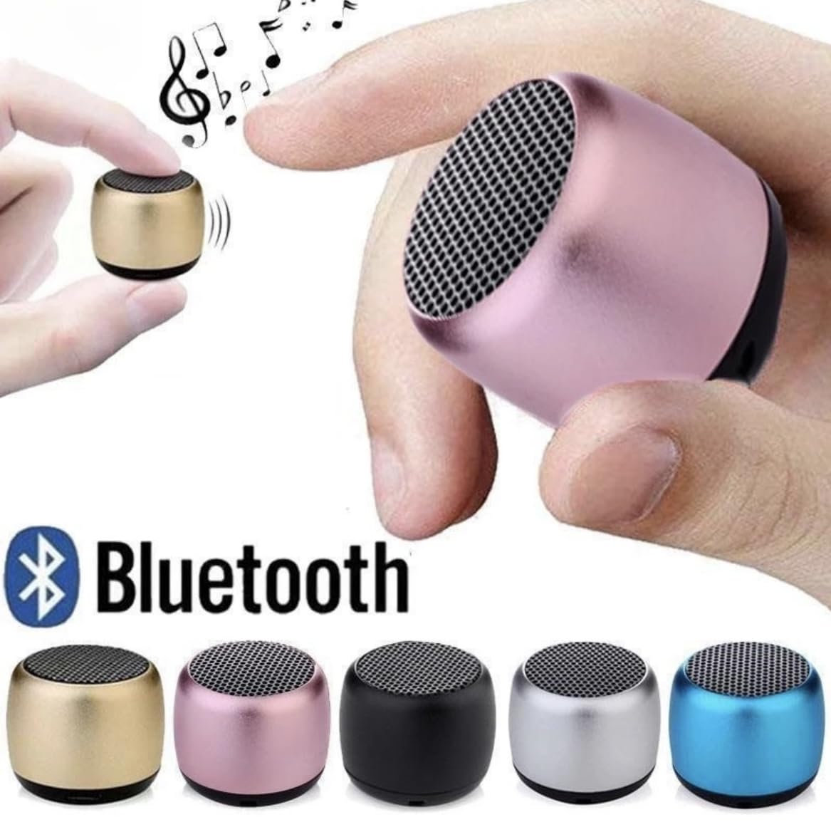 Wireless Bluetooth Shoe Speaker for Crocs - Waterproof Mini Speaker Charm, Hands-Free Music Player for Walking/Running (Blue) - Perfect for Outdoor Activities, Jogging & Fashion Accessories