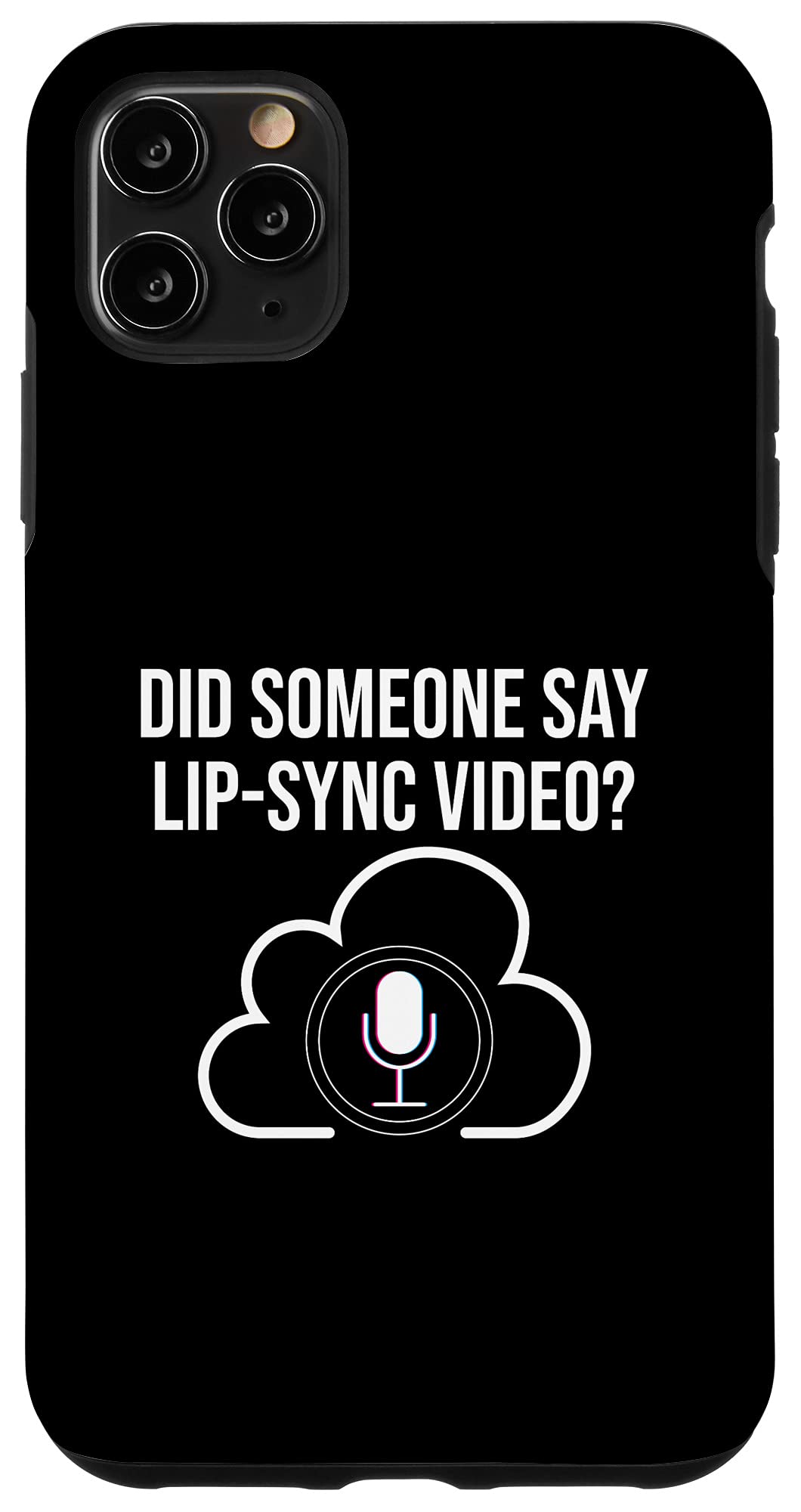iPhone 11 Pro Max Case - Premium Protective Cover for Lip Sync & Karaoke Videos | Perfect for TikTok, Instagram Reels & Social Media Content Creation