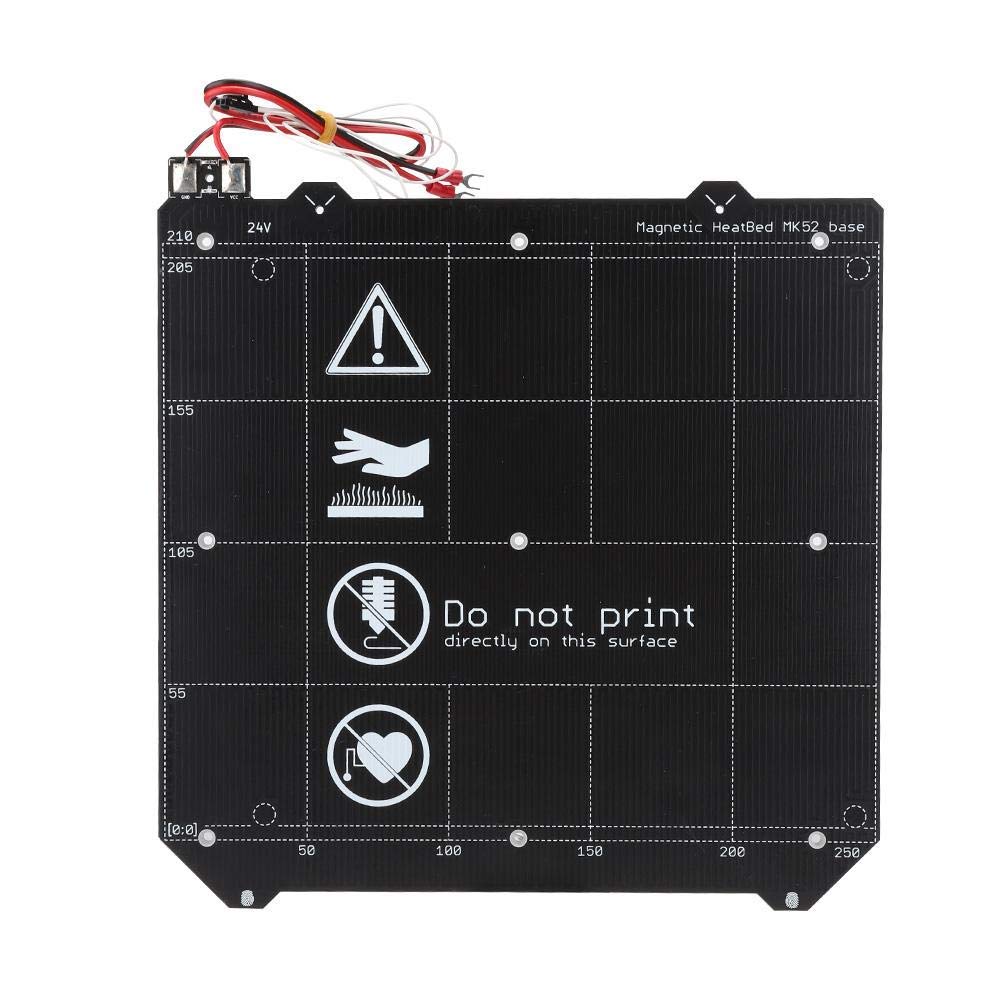 KXA 3D Printer Accessories - Double Sided Magnetic Flexible Steel Plate for Prusa i3 MK3S/MK2.5 - Textured & Smooth Build Surface for Easy Print Removal - Perfect for Home & Professional 3D Printing Projects
