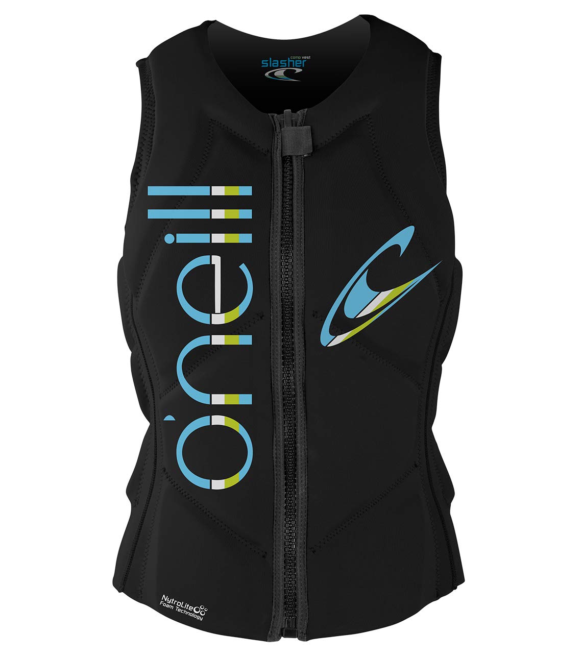 O'Neill Women's Slasher Comp Vest - High Performance Neoprene Life Jacket for Surfing, Kayaking & Water Sports - Comfortable & Durable Safety Gear