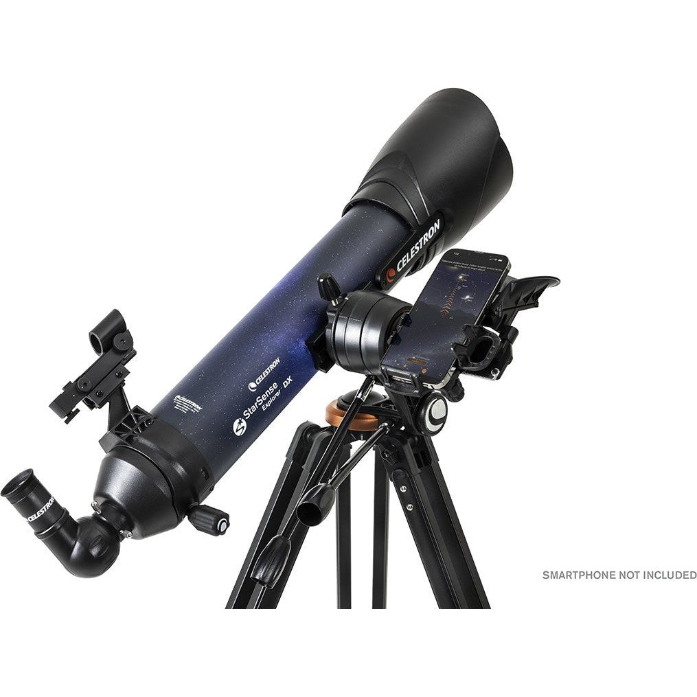 Celestron StarSense Explorer DX 100AZ Smartphone-Enabled Refractor Telescope with Royal Observatory Greenwich Edition - Perfect for Stargazing, Astronomy Beginners & Night Sky Exploration