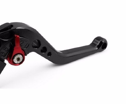 CNC Adjustable Short Brake Clutch Levers for Yamaha YZF R6 (2005-2016) & YZF R1 (2004-2008) | Black Motorcycle Levers | Perfect for Racing & Street Riding | Enhanced Control & Comfort