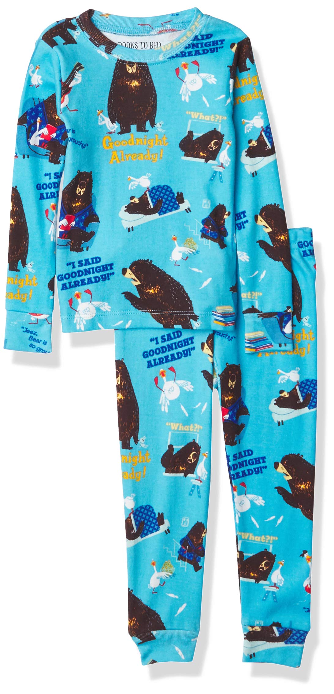 Boys' Long Sleeve Printed Pajama Set - Soft Cotton Sleepwear for Kids | Perfect for Bedtime Reading & Cozy Nights