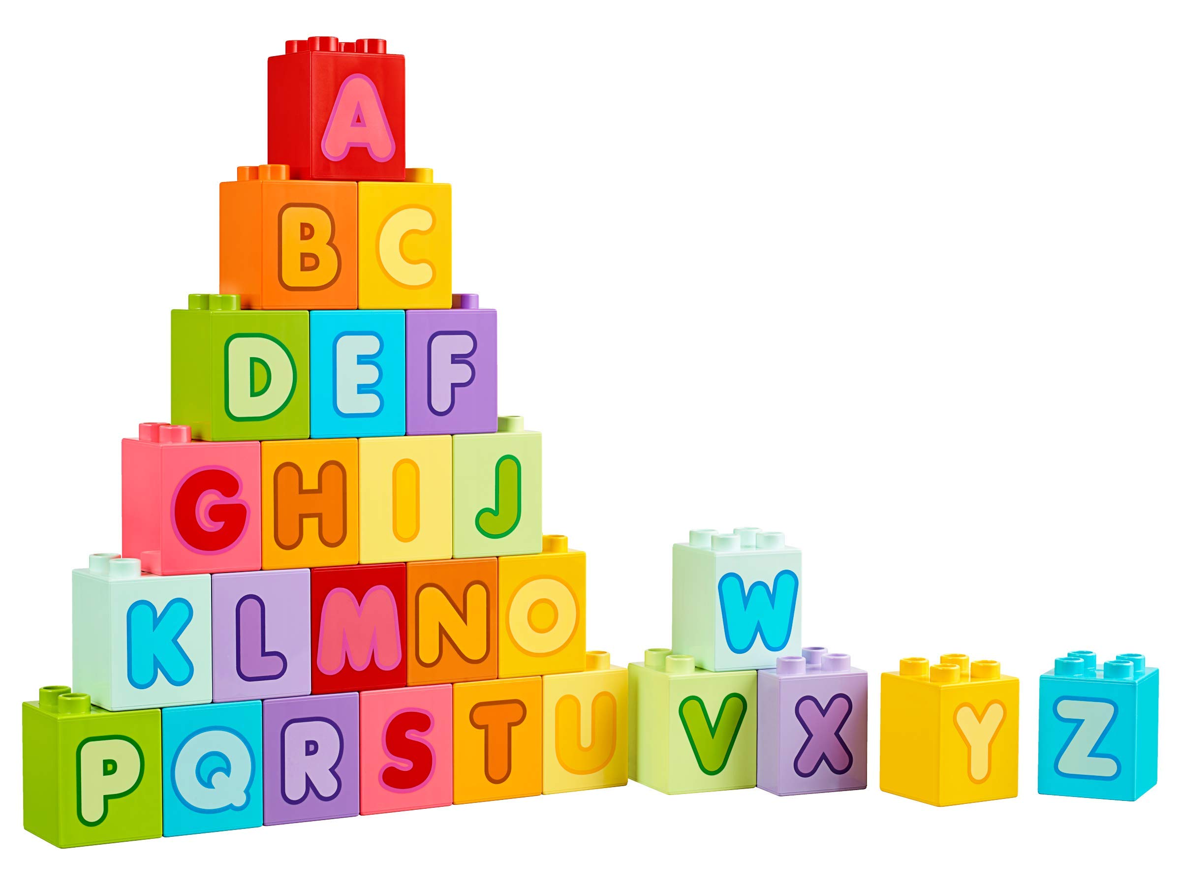 LEGO Alphabet Letters Building Blocks - Educational Toy for Kids, Creative Learning & Spelling Games - Perfect for Classrooms, Homeschooling & Playtime Fun