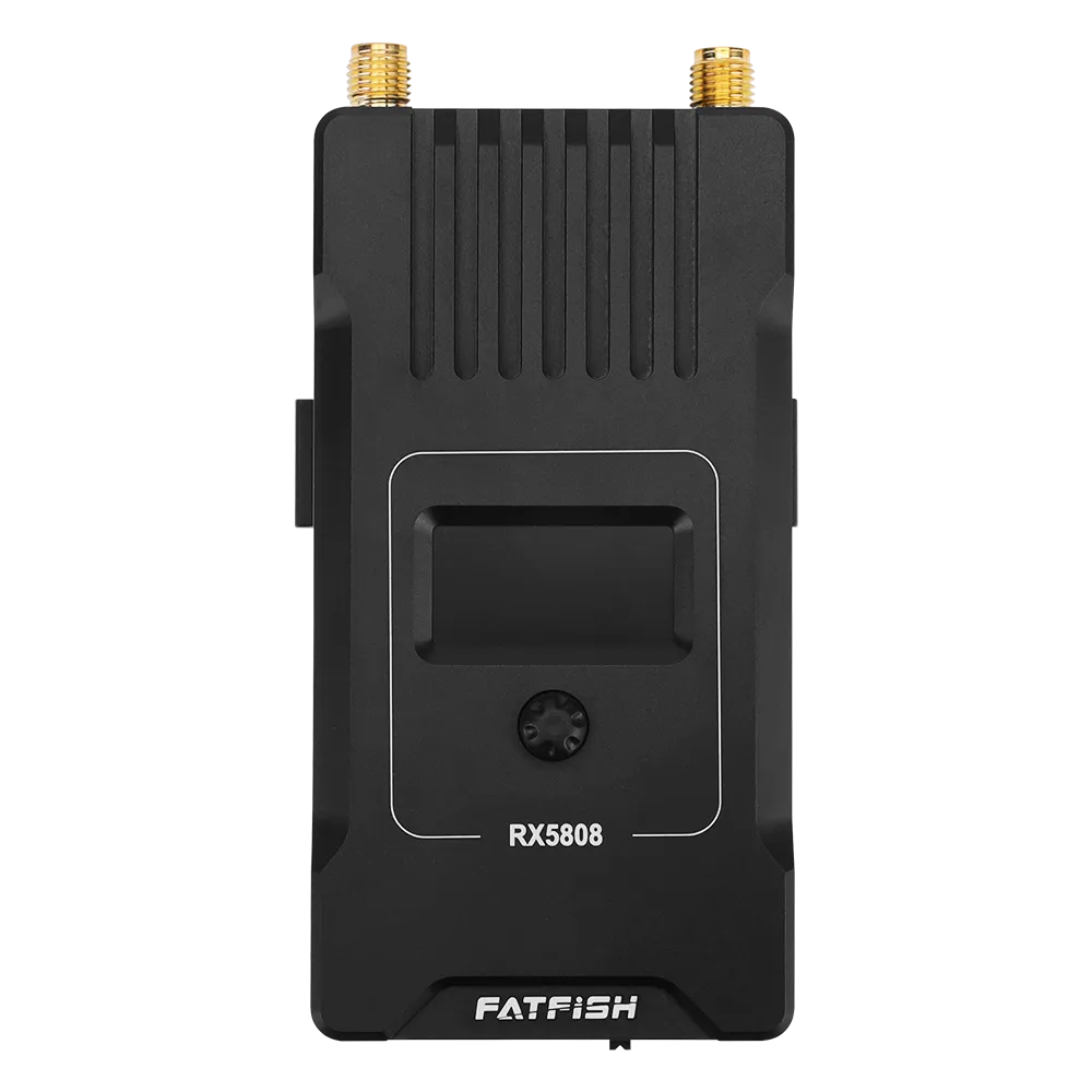 FATFISH F16 16CH Radio Controller with EdgeTX, Built-in ELRS Module & 4.3
