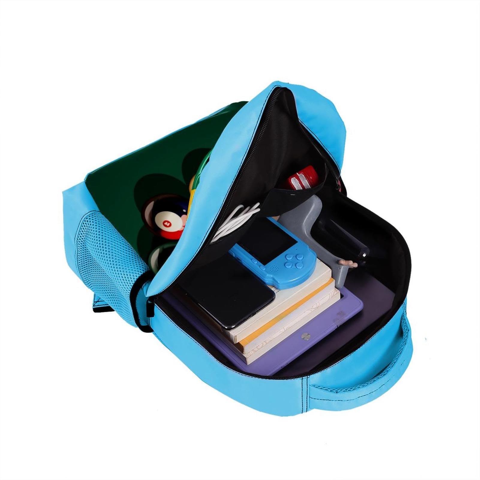 Stylish Unisex Travel Backpack for Women & Men - Durable Carry-On Backpack with Billiard Design - Perfect for Work, Gym, Hiking & Airplane Travel