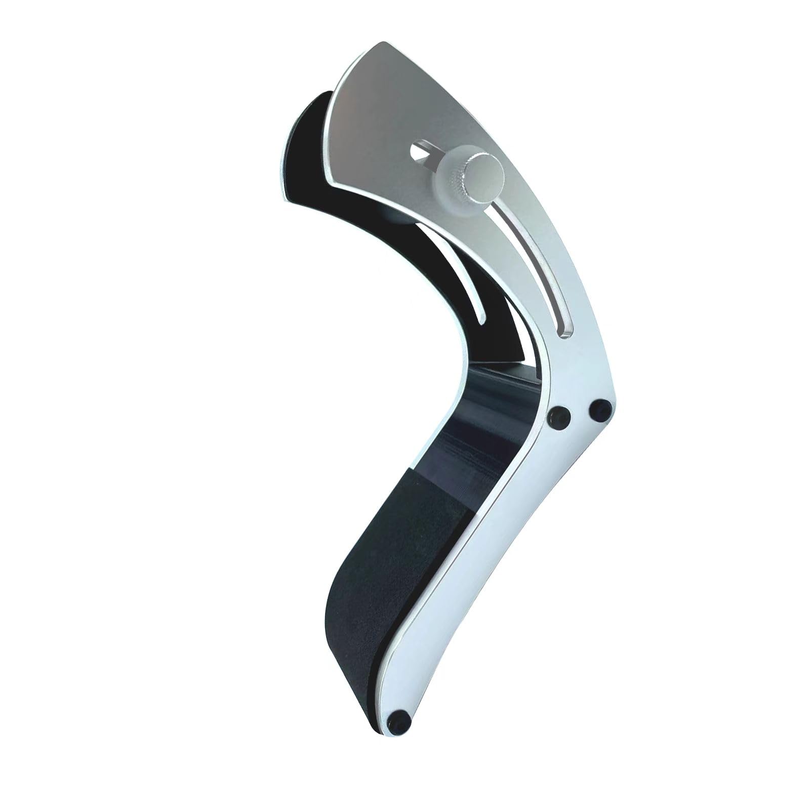 Adjustable Electric Guitar Footrest - Professional Ergonomic Guitar Stand & Leg Lifter for Guitarists (Argent) | Perfect for Live Performances & Studio Sessions