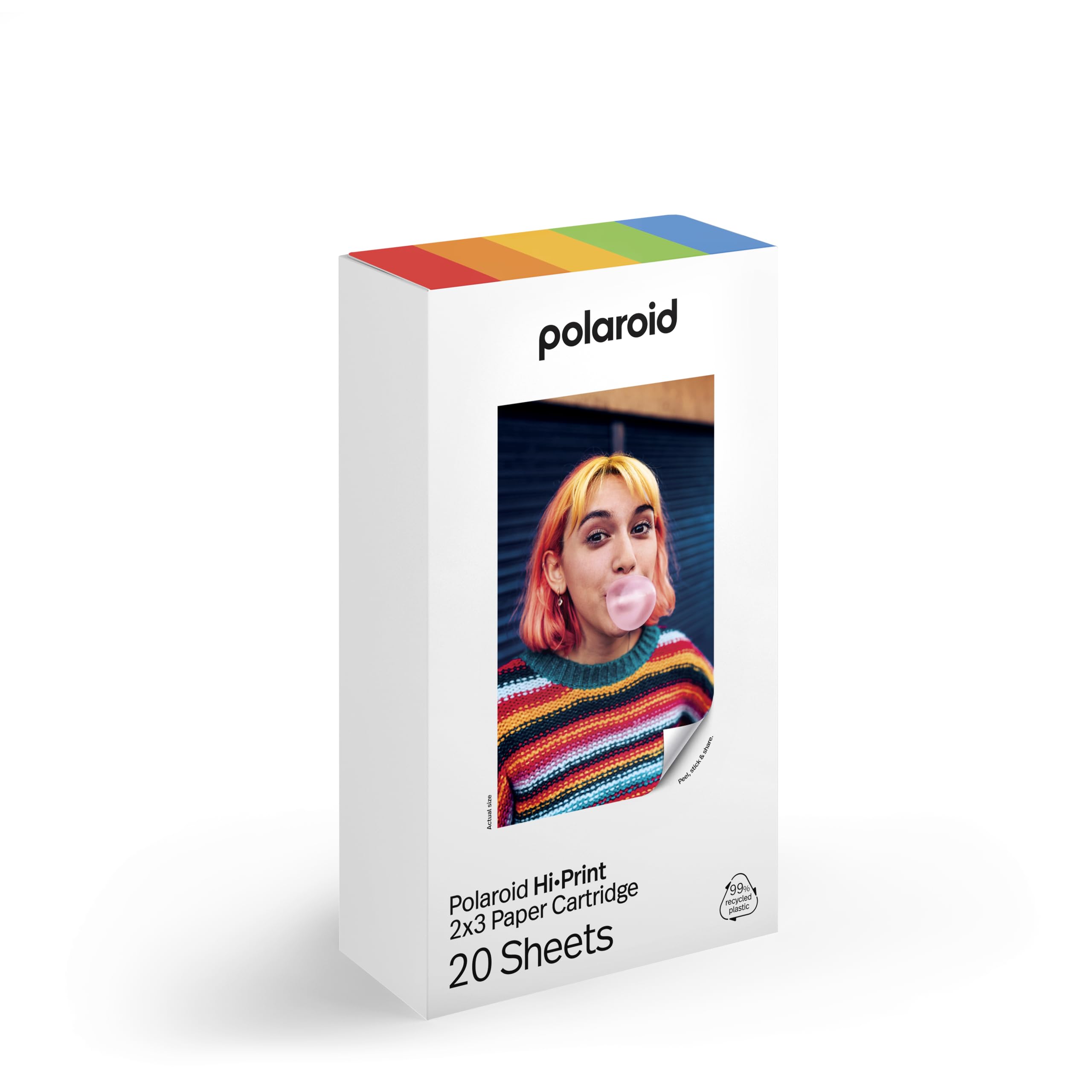 Polaroid Hi-Print 2nd Generation Bluetooth Photo Printer Bundle - Black Wireless Dye-Sub Printer with 40 Sheets of 2x3
