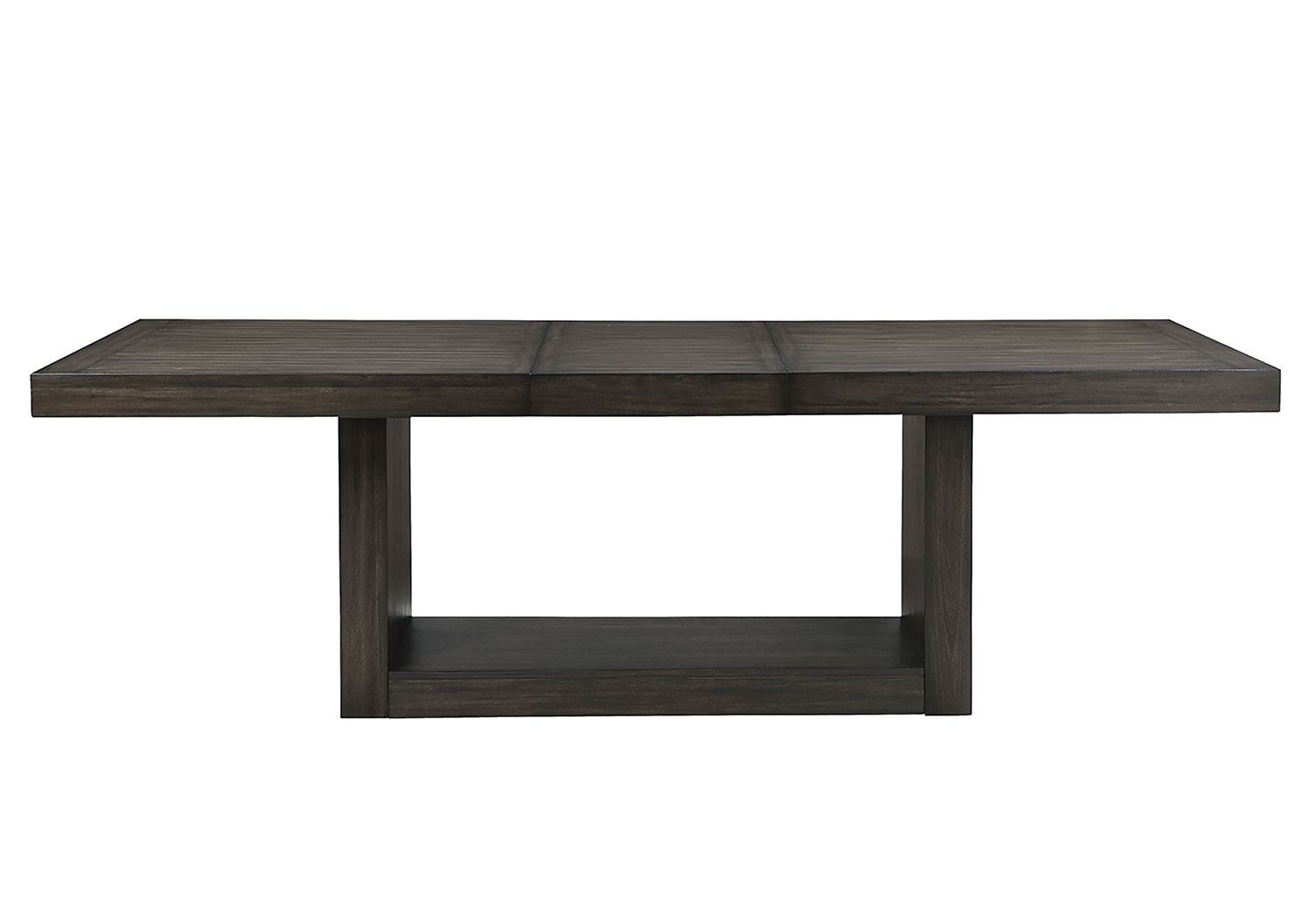 Alora Extendable Dining Table - Espresso Finish - Expandable for 6 to 8 People - Perfect for Small Spaces & Entertaining