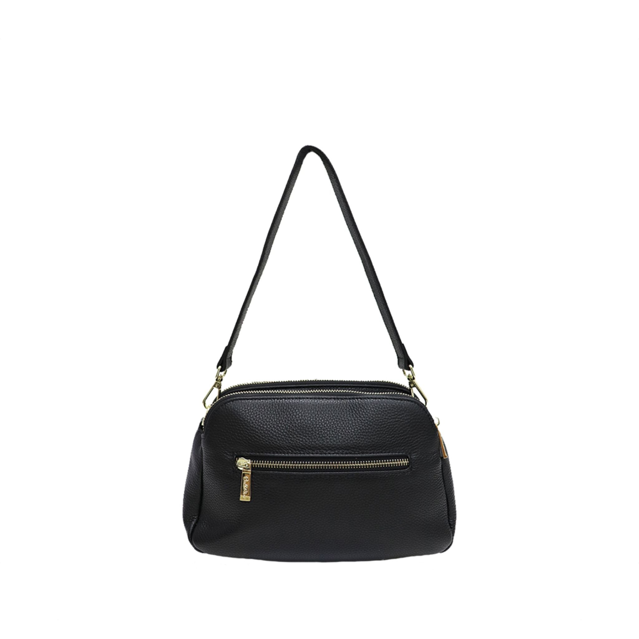 Stylish Carlo Rino Black Crossbody Bag for Women - Perfect for Travel, Shopping & Everyday Use