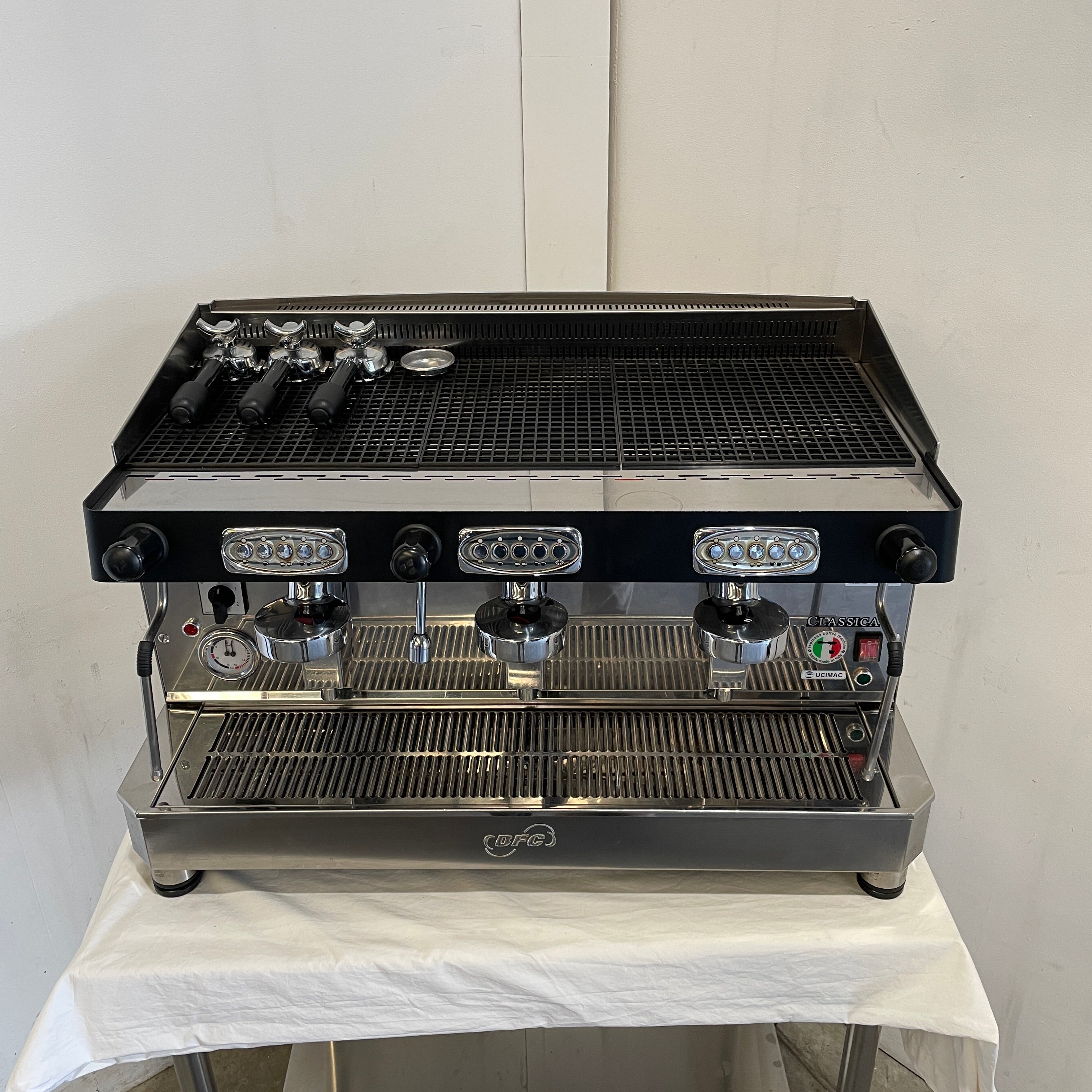 BFC Classica GT 3 Group Commercial Espresso Coffee Machine for Cafes & Restaurants - Professional Barista Equipment for High Volume Coffee Shops