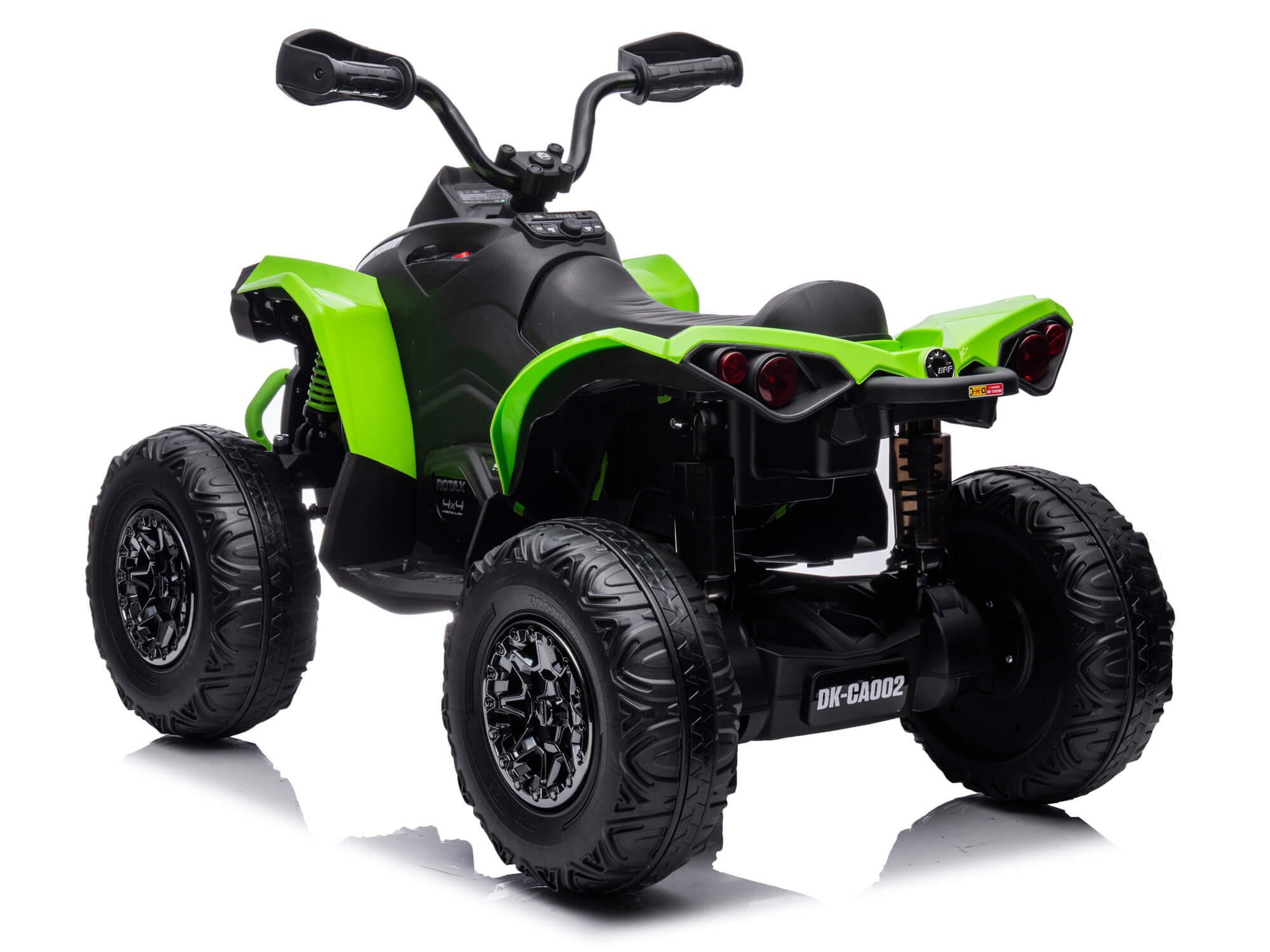 24V Can Am Kids Renegade 4WD Ride On Quad ATV - Green Electric Toy Car for Boys & Girls | Outdoor Adventure, Backyard Play, Birthday Gift