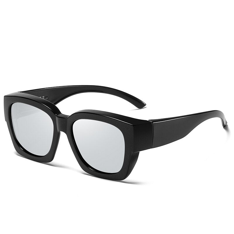 Aidien Unisex Square Full Rim Polarized Sunglasses S2020 - UV Protection, Lightweight & Stylish for Outdoor Activities, Driving, and Beach Vacations