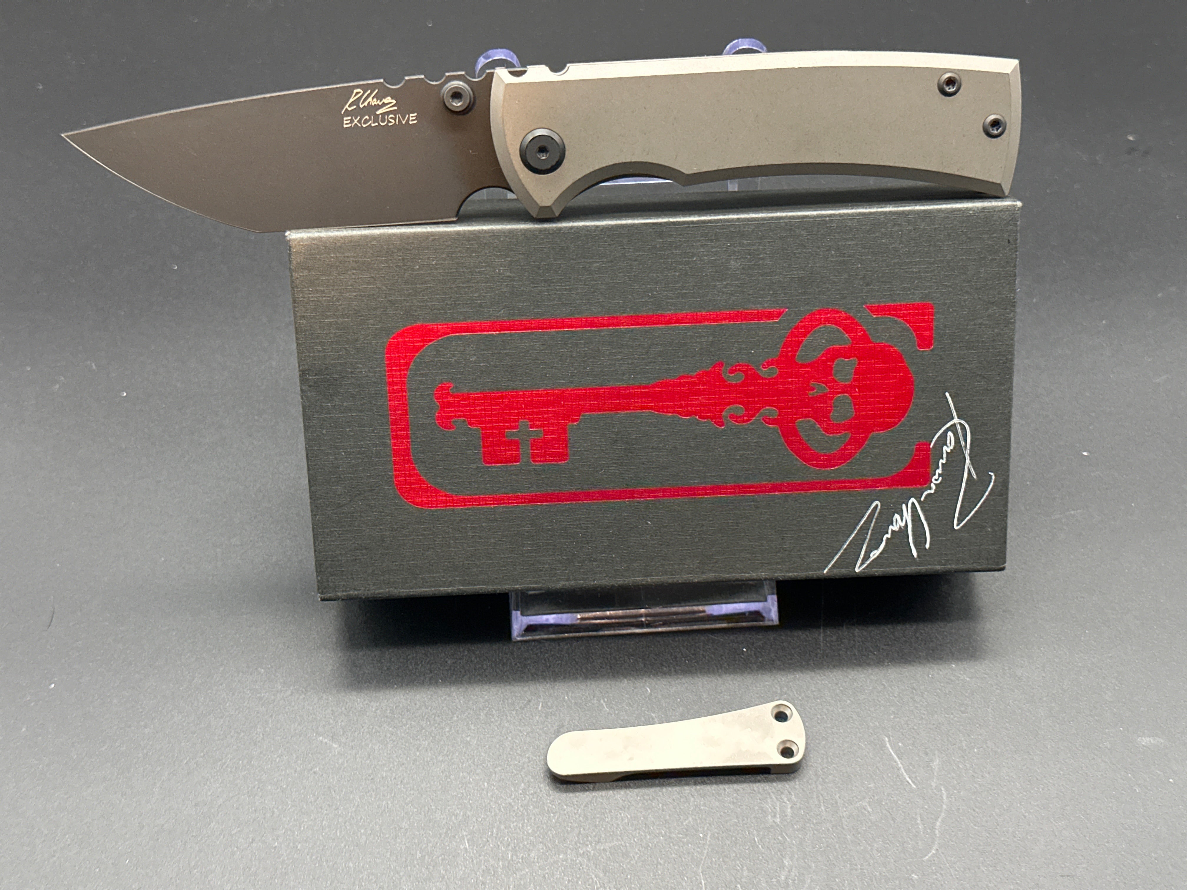 Chaves Exclusive Redencion Folding Knife - Premium Chisel Ground EDC Tactical Knife for Outdoor Camping, Survival & Everyday Carry