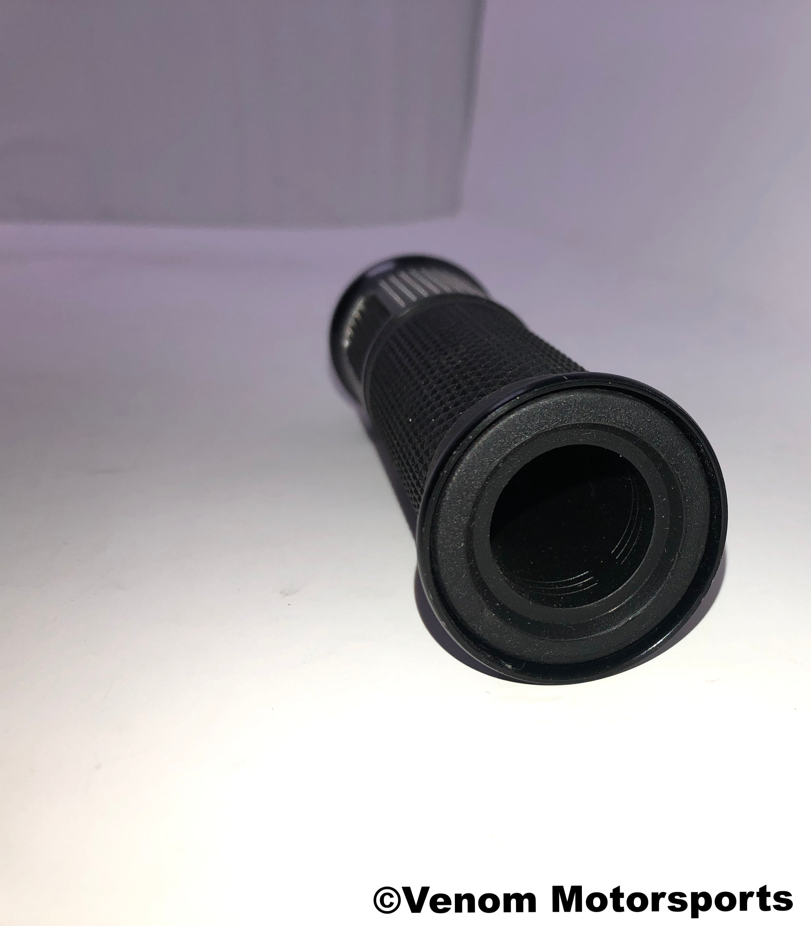 X18 50cc GY6 Scooter Replacement Handgrips - Left & Right Side (Black) - Compatible with 10020055 & 10020056 - Perfect for Comfort Upgrade and Enhanced Grip Control