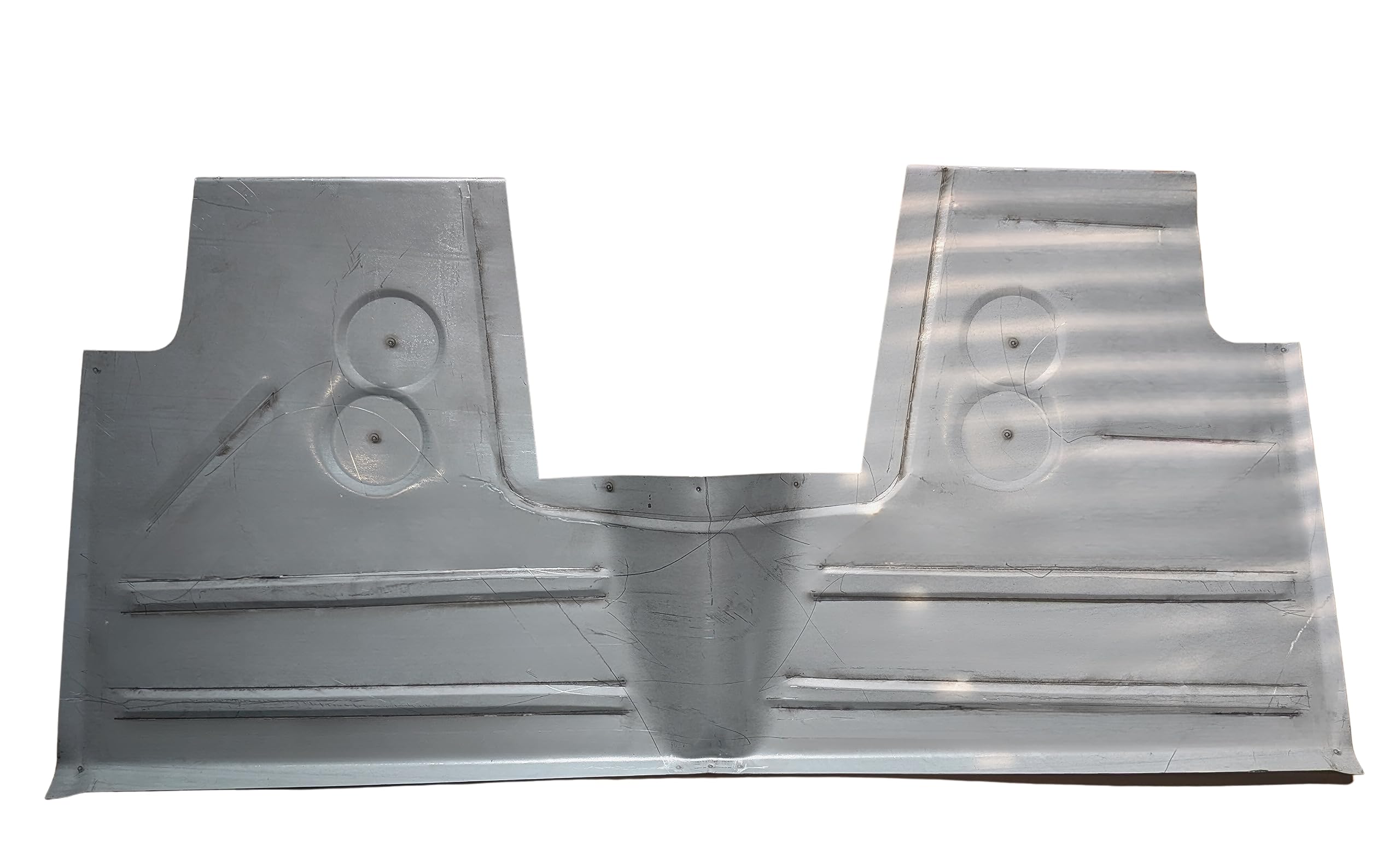 1942-1947 Ford Pickup Truck Front Floor Pan Replacement - Heavy Duty 1/2 Ton Steel Body Panel - Perfect for Restoration Projects & Off-Road Adventures