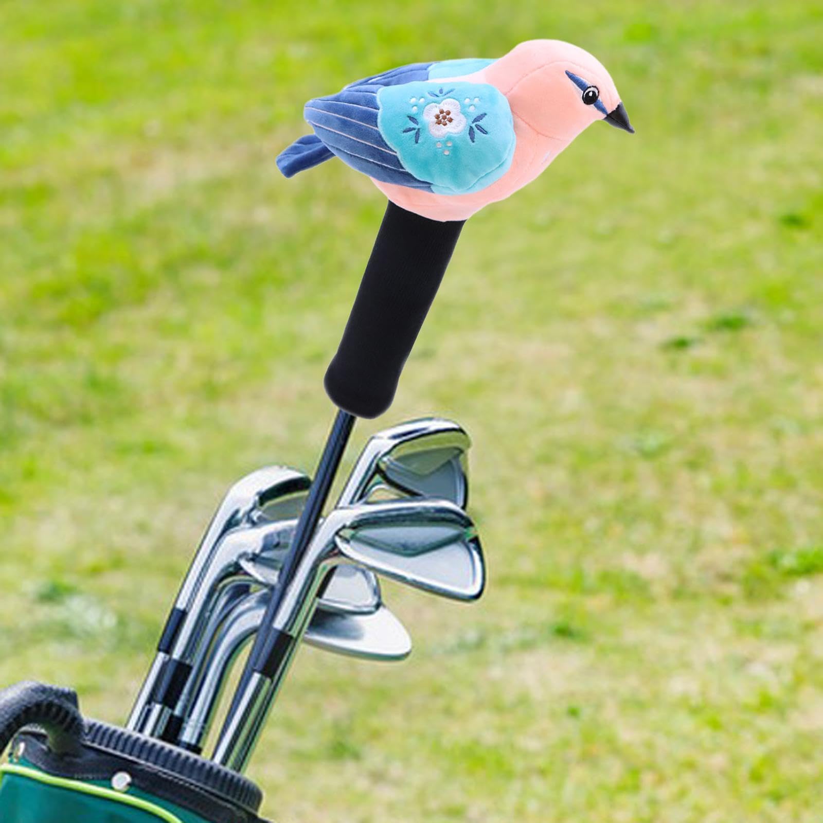 Premium Knitted Plush Golf Club Headcover for Wood Driver - Stylish & Protective Golf Accessories | Perfect for Golf Bags, Course Play & Club Protection