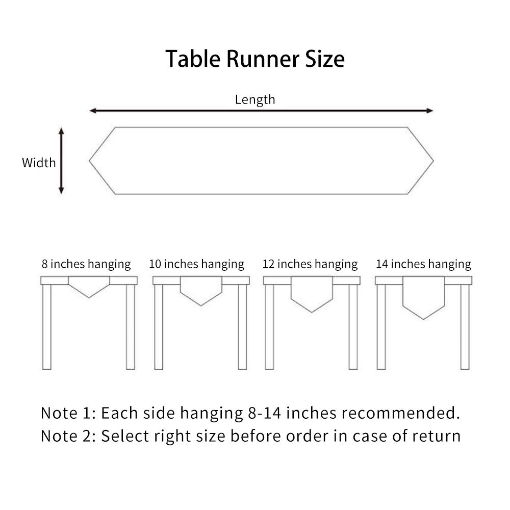 ARTABLE Macrame Lace Table Runner - Farmhouse Boho Style Embroidered Dresser Scarf for Wedding, Shower, Kitchen & Outdoor Party Decor (Light Brown, 16x108 Inch) | Perfect for Rustic Christmas, Dining Table Centerpiece & Home Decoration