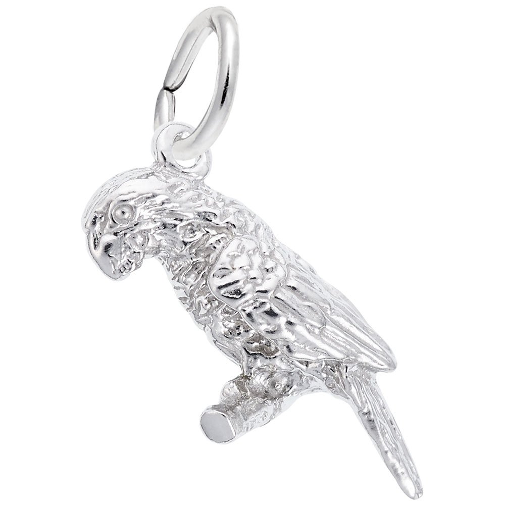 Parrot Charm for Jewelry Making - Handmade Bracelet & Necklace Charms - Perfect for DIY Crafts, Gifts, and Boho Style Accessories