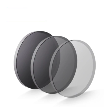BCLEAR 1.67 High Index Aspheric Photochromic Anti-Blue Light Lenses for Myopia (SPH 0.00-12.00, CYL 0-2.00) - Gray Color - Perfect for Outdoor Activities & Digital Screen Protection