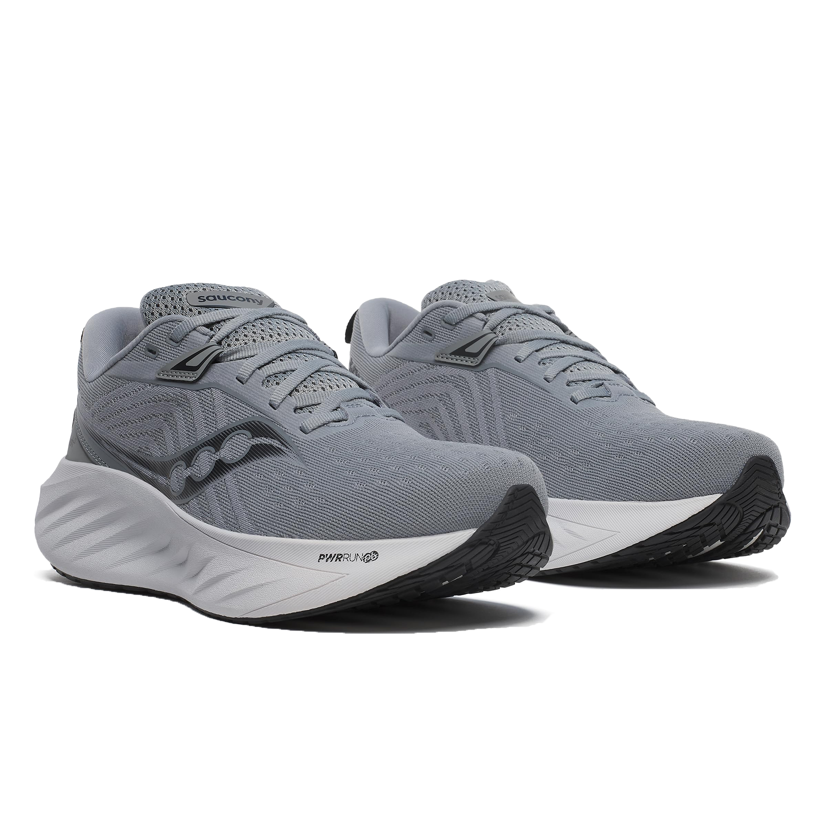 **Men's Saucony Triumph 22 Running Shoes (Wide) – Lightweight & Cushioned for Long-Distance Training & Marathon Running**
