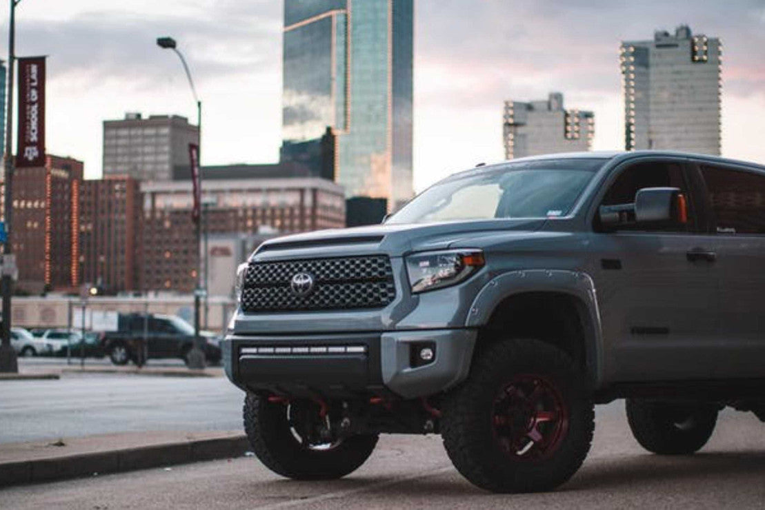 2014-2021 Toyota Tundra LED Light Bar Bracket Kit - Durable Off-Road Mounting System for Fog Lights & Auxiliary Lighting - Perfect for Night Driving, Off-Roading & Truck Customization