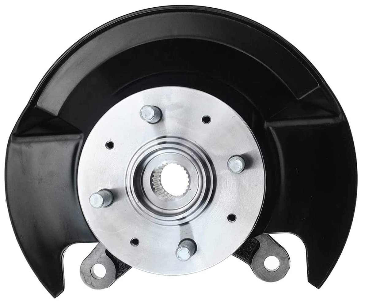 2003-2005 Honda Civic 1.7L Steering Knuckle & Wheel Hub Bearing Assembly - Front Right Passenger Side Replacement Part for CNG & Petrol Models - Perfect for Suspension Repair & Maintenance