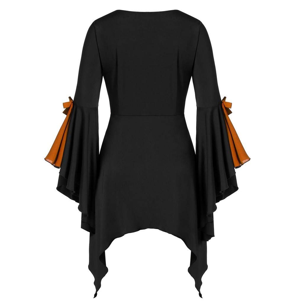 Gothic Women's Short Sleeve Blouse with Sequined Lace Detail - Casual Plus Size 3X Tops for Women - Perfect for Parties, Date Nights & Gothic Fashion Outfits