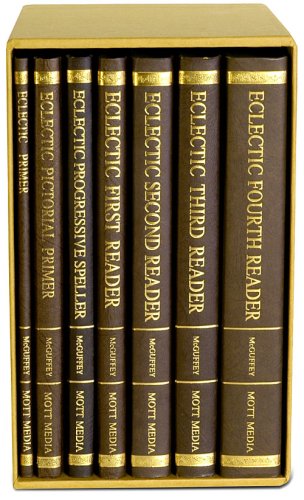 McGuffey's Eclectic Readers Series - Complete Set of Classic American School Books for Homeschooling & Literature Studies - Perfect for Elementary Reading, Phonics Practice, and Vintage Book Collectors