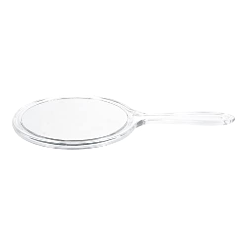 FOMIYES Portable Travel Makeup Mirror with Handle - Compact & Lightweight Cosmetic Mirror for On-the-Go Touch Ups | Perfect for Travel, Home, Office & Professional Makeup Artists