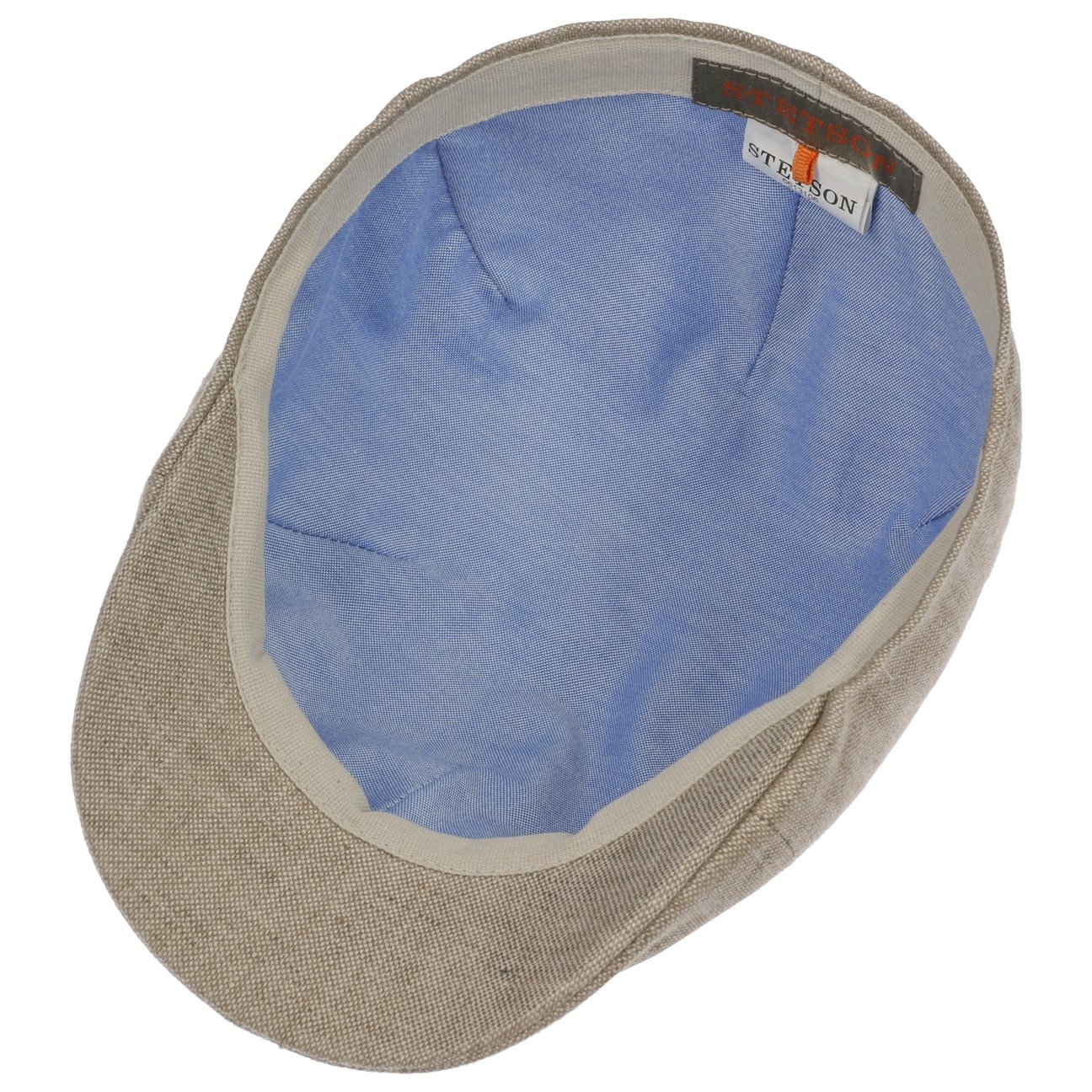 Stetson Texas Just Linen Flat Cap for Men - Classic Summer Hat for Outdoor Activities, Travel & Casual Wear
