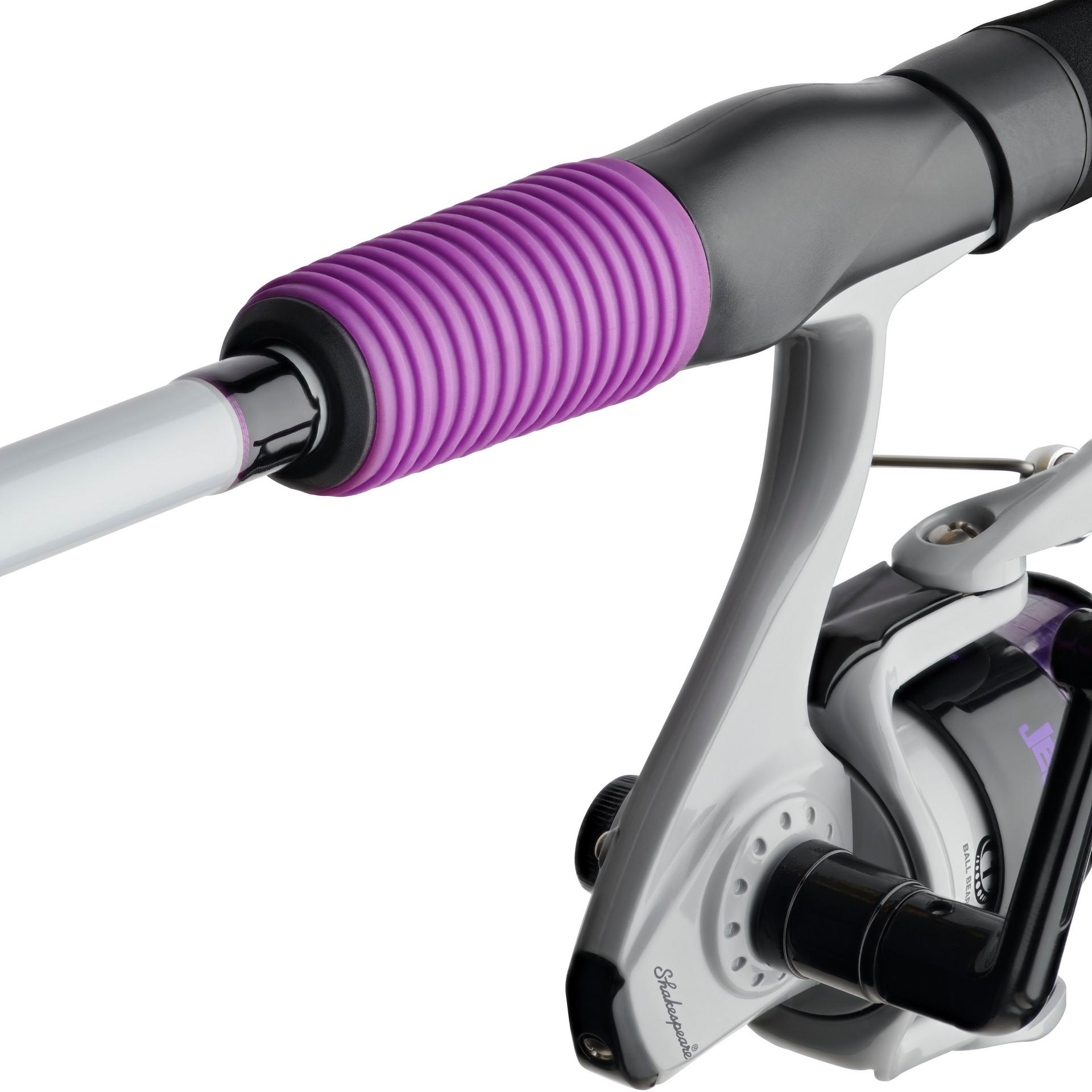 Jellyfish® Spinning Fishing Rod and Reel Combo - Lightweight Spinning Combo for Freshwater & Saltwater Fishing - Perfect for Beginners and Experienced Anglers (Great for Pier, Shore, and Boat Fishing)