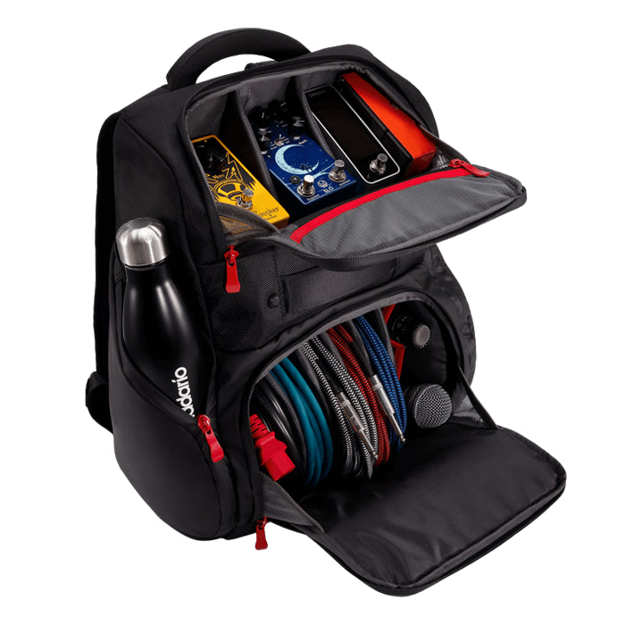 D'Addario Backline Gear Transport Pack Solo - Durable Guitar Case for Musicians | Perfect for Gigging, Travel & Storage