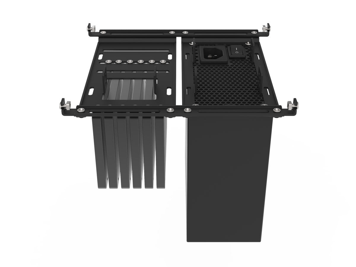 Streacom DA2 V2 Mini-ITX PC Case - Compact Aluminum Chassis for Gaming & Workstation Builds | Perfect for Small Spaces & Home Office Setups