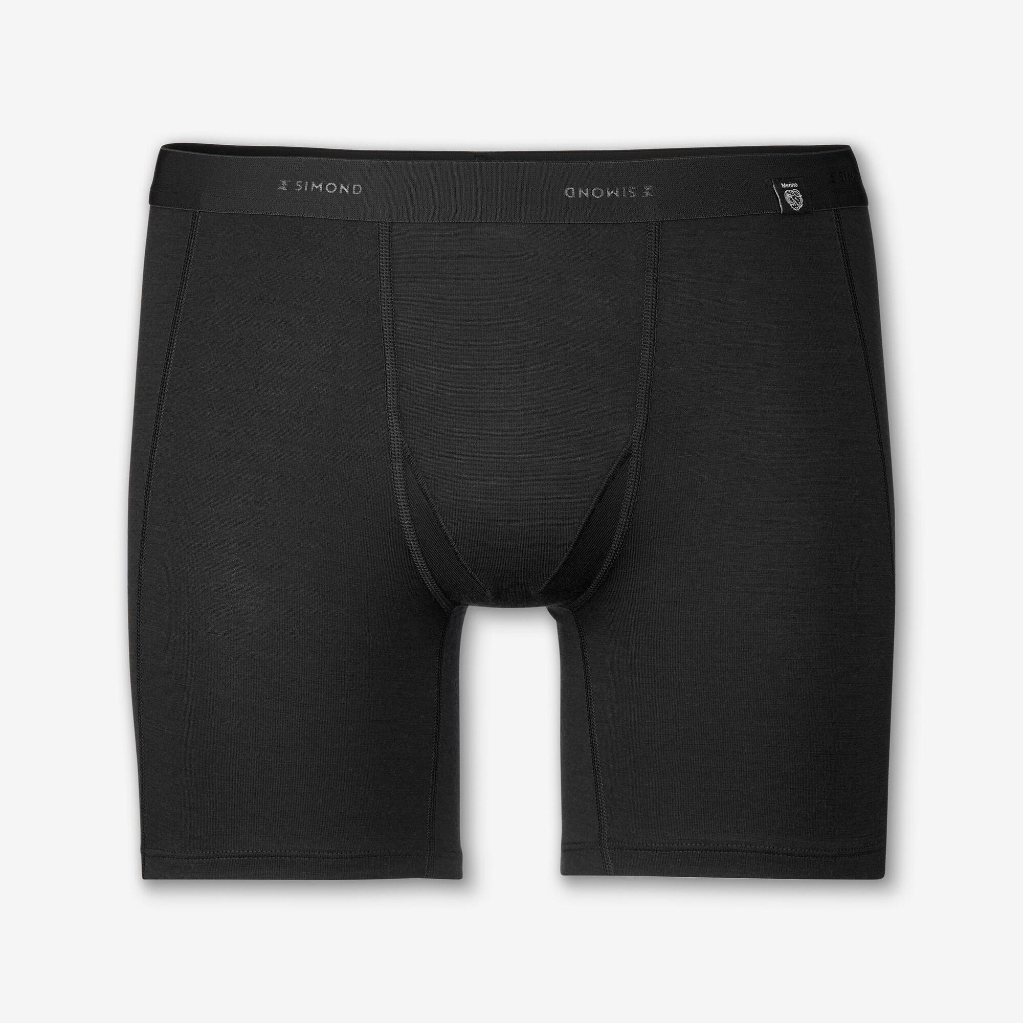 Simond Men's MT500 Merino Wool Boxer Shorts for Hiking & Backpacking - Breathable & Odor-Resistant Underwear for Outdoor Adventures