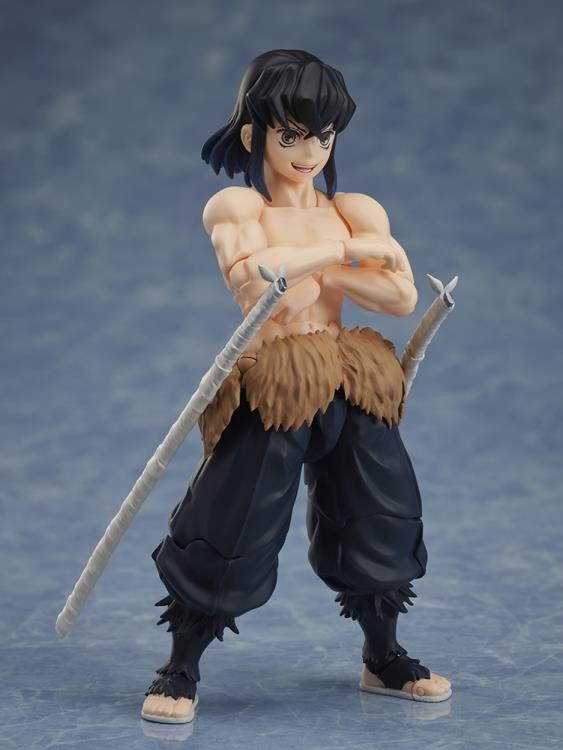 Aniplex BUZZmod 1/12 Demon Slayer Inosuke Hashibira Action Figure - Anime Collectible for Display & Cosplay | Perfect for Fans, Gift Giving & Home Decor
