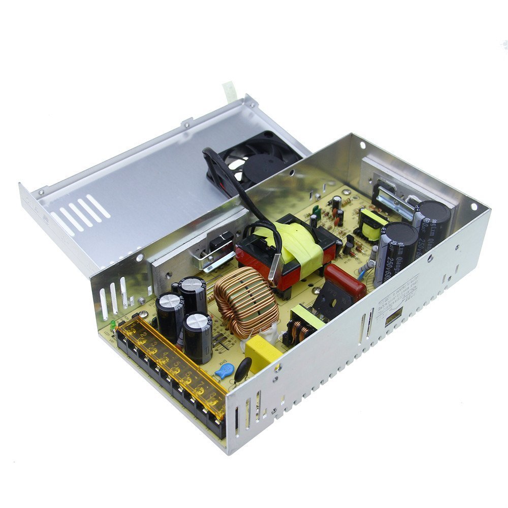 110V/220V AC to 12V DC 10A 120W Power Supply Adapter - LED Strip Lights, CCTV, Computer, Radio Power Converter | Indoor & Outdoor Use for Home, Office, Security Systems