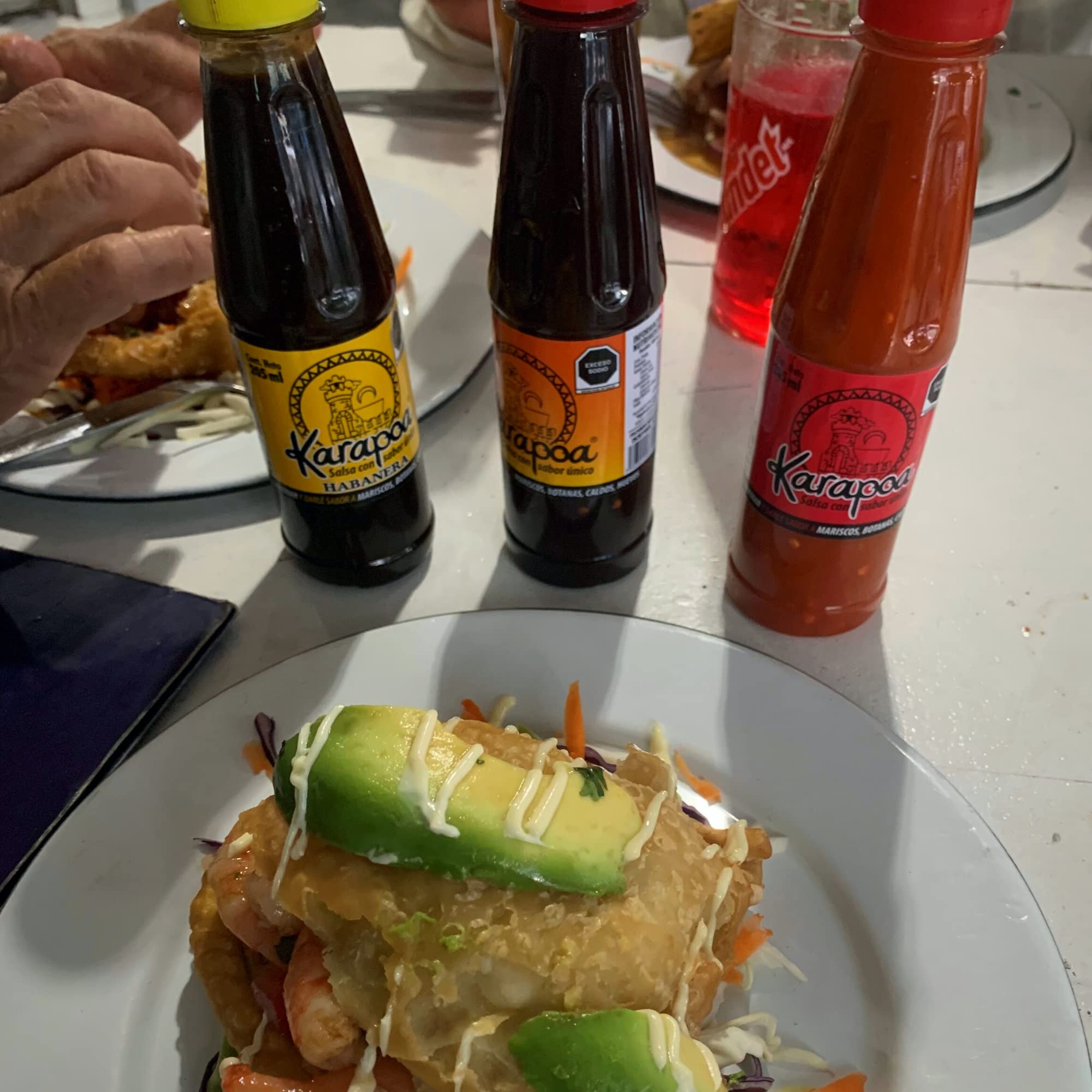 Authentic KARAPOA Hot Sauce Pack of 2 - 7 fl.oz Each | Traditional Northern Sinaloa Flavor | Perfect for Seafood, Snacks & Mexican Dishes | Spicy Condiment for Tacos, Wings & Home Cooking