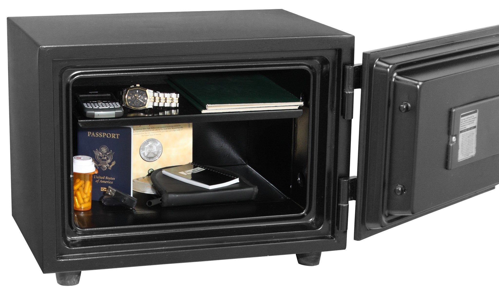 Honeywell 2112 Brigade Series Fireproof Safe Box - Waterproof & Burglar Resistant for Home, Office & Business Use - Secure Documents, Cash & Valuables