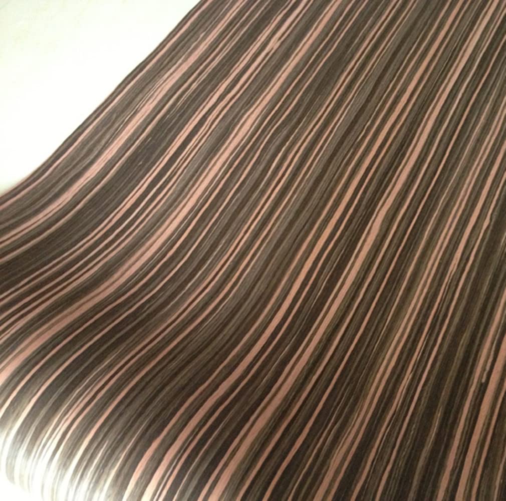 Premium Black Ebony Wood Veneer Sheet (60x250cm) - High-Quality Furniture Restoration Material for Speaker Cabinets, Showcases, Tables, Shelves, Kitchen & Hotel Furniture | DIY Home Improvement & Woodworking Projects
