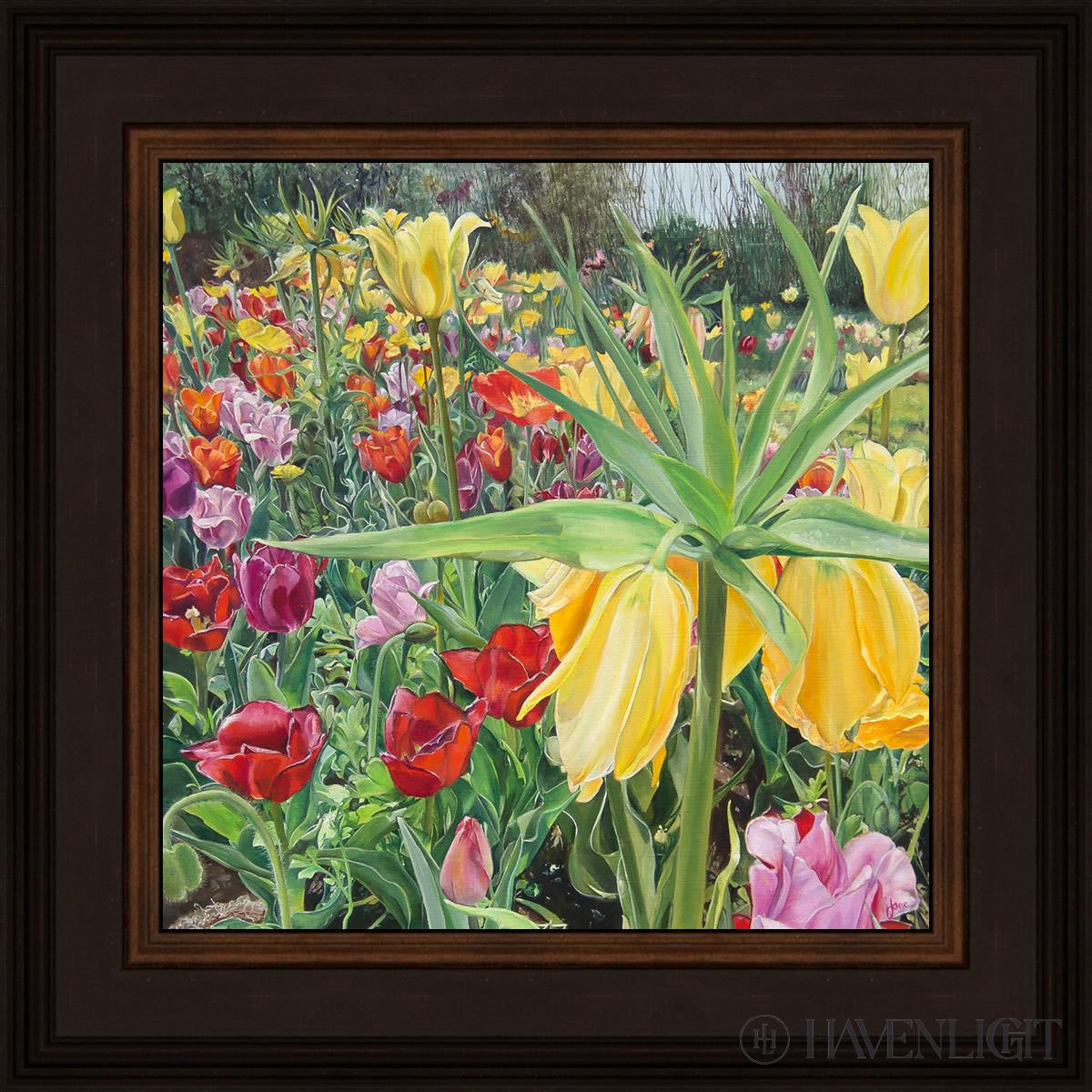 Carousel Tulips By Nila Jane Autry - Beautiful Artificial Silk Tulip Flowers for Home Decor, Wedding Centerpieces, and Spring Table Arrangements