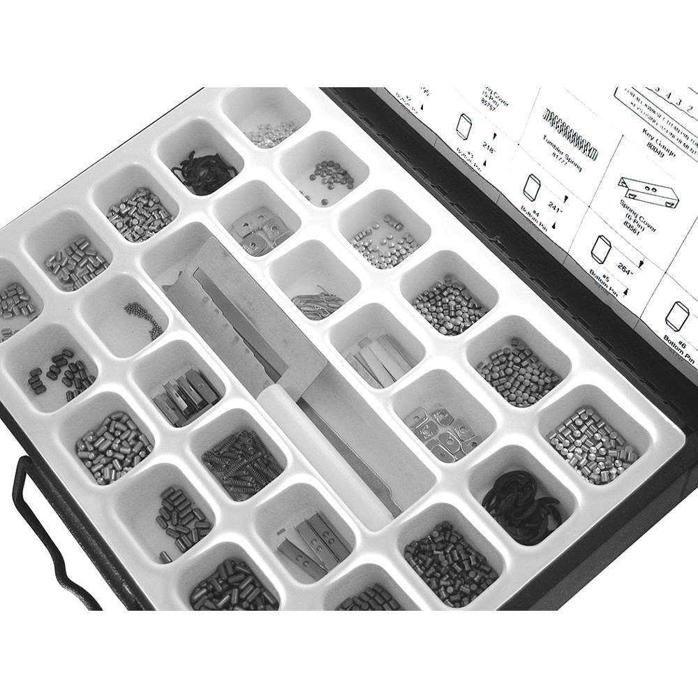 Professional Rekeying Kit for Door Locks - Complete Lockset Repair Tool Set with 6 Pins & Springs (Perfect for Home Security, Apartment Maintenance & DIY Lock Replacement)